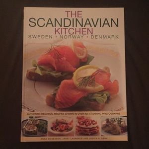 Hardback Scandinavian Cookbook... like new!